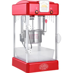 Popcorn Popper Machine Tabletop Popcorn Maker 300W 2.5 Oz Red
