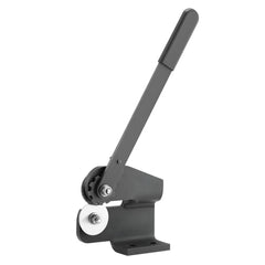Sheet Metal Shear, Throatless Rotary Hand Shear, 16 Gauge Mild Steel Sheet Cutter with 1.5 mm Capacity, with Solid Construction, Mounting Type, for Cutting Steel, Copper, Rebar, and Aluminum
