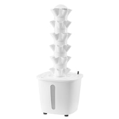 Hydroponic Growing System, 30 Pods Vertical 6 Tiers Hydroponic Tower, Home Hydronic Garden with Water Pump & Timer, Water Circulation Plants Germination Kit for Indoor Herbs Fruits & Vegetables