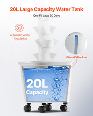 Hydroponic Growing System, 30 Pods Vertical 6 Tiers Hydroponic Tower, Home Hydronic Garden with Water Pump & Timer, Water Circulation Plants Germination Kit for Indoor Herbs Fruits & Vegetables