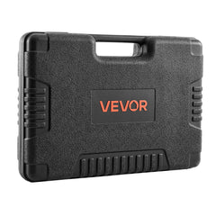 Socket Set, 69 Pieces, 9.5 & 6.4 mm Drive Socket and Ratchet Set, SAE and Metric, Deep and Standard, Mechanic Tool Kit with Accessories and Storage Case, CR-V Alloy Steel, for Auto Repair