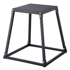 Plyometric Jump Boxes, 12/18/24 Inch Plyo Box, Platform and Jumping Agility Box, Anti-Slip Fitness Exercise Step Up Box Set for Home Gym Training, Conditioning Strength Training, Black