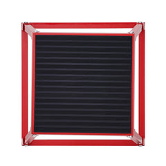 Plyometric Jump Box, 12 Inch Plyo Box, Steel Plyometric Platform and Jumping Agility Box, Anti-Slip Fitness Exercise Step Up Box for Home Gym Training, Conditioning Strength Training, Red