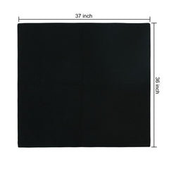 Carbon Felt Welding Blanket 4 Pack, 37" x 36" Flame Retardant Welding Blanket, Up To 1800°F Heat Resistant Blanket Set, Cuttable Carbon Fiber Fire Retardant Insulation Welding Mat Pad