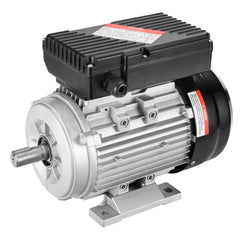 0.75KW Electric Motor 1400 rpm, AC 220~240V 5.45A, 80, B3 Frame, Air Compressor Motor Single Phase, 19mm Keyed Shaft, CW/CCW Rotation for Agricultural Machinery and General Equipment