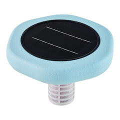 Solar Pool Ionizer, Hexagon Copper Pool Ionizer Up to 170343 L, Floating Automatic Water Cleaner and Purifier, Chlorine Free Water, with Copper Anode, Spring, Brush and Filter for Pools & Spas