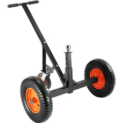 Adjustable Trailer Dolly, 1000lbs Tongue Weight Capacity, Carbon Steel Trailer Mover with 19''-26'' Adjustable Height & 2'' Ball, 16'' Pneumatic Tires & Universal Wheel, for Moving RV Trailer