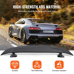 Universal Rear Spoiler 46.3'' GT Style Trunk Wing for Sedans and Coupes