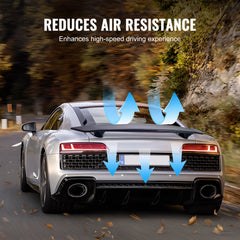 Universal Rear Spoiler 46.3'' GT Style Trunk Wing for Sedans and Coupes
