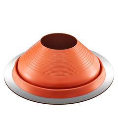 Metal Roof Pipe Flashing Boot Fits 254-483 mm Pipe High Temp Red Silicone