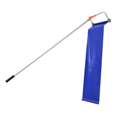 Snow Roof Rake, 27cm Aluminum Blade, 1.25-5.24 m Adjustable Roof Snow Scraper with Wheels & Slide, Lightweight Snows Removal Tool for House Rooftop Leaves Debris Clearing