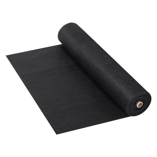 Driveway Fabric, 1*50m Non Woven Geotextile Fabric, Heavy Duty Garden Weed Barrier Fabric, 4.43OZ Landscape Fabric, French Drains Drainage Fabric, Ground Cover Weed Control Fabric,3.28 x 164 ft