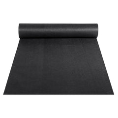 Non Woven Geotextile Fabric Under Gravel, 6x50FT 8OZ Driveway Fabric Landscape Fabric, Heavy Duty Weed Barrier Fabric, Ground Cover Weed Control Fabric, French Drains Drainage Fabric, Black