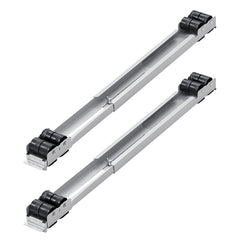 Heavy Duty Furniture Appliances Rollers, 660 lbs Total Load, Extendable Appliance Rollers Mobile Washing Machine Base, Fridge Stand Dolly Movers for Refrigerators, Dryers, Dishwashers, White