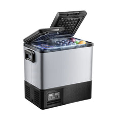Portable Car Refrigerator Freezer Compressor 55L Dual Zone for Car Home
