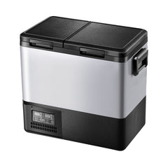 Portable Car Refrigerator Freezer Compressor 55L Dual Zone for Car Home