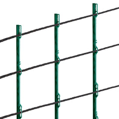 Electric Fence Wire, 1000Ft 305M Portable Polywire, 1/4" Diameter 2 Copper Strands for Reliable Conductivity and Rust Resistance, Fencing Rope Line for Horse, Cattle, Livestock