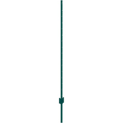 5 Feet Fence Post 10 Pack T-Post Heavy Duty Metal Fence Posts Green