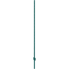 6 Feet Fence Post 6 Pack T-Post Heavy Duty Metal Fence Posts Green