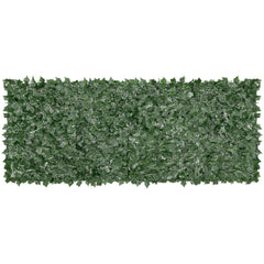 Ivy Privacy Fence, 990 x 2490 mm Artificial Green Wall Screen, Greenery Ivy Fence with Mesh Cloth Backing and Strengthened Joint, Faux Hedges Vine Leaf Decoration for Outdoor Garden, Yard