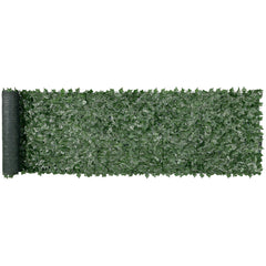 Ivy Privacy Fence, 39 x 158in Artificial Green Wall Screen, Greenery Ivy Fence with Mesh Cloth Backing and Strengthened Joint, Faux Hedges Vine Leaf Decoration for Outdoor Garden, Yard, Balcony