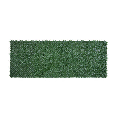 Ivy Privacy Fence, 59 x 158in Artificial Green Wall Screen, Greenery Ivy Fence w/ Mesh Cloth Backing and Strengthened Joint, Faux Hedges Vine Leaf Decoration for Outdoor Garden, Yard, Balcony
