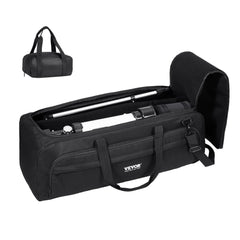 Telescope Case, 770 mm, Telescope Storage Bag with Fixed Buckles, Multi-Pocket and Detachable Divider, Shock-Absorbent Telescope Carrying Case for Optical Tube & Tripod, Counterweight Pocket