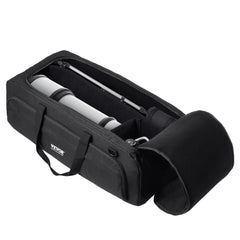 Telescope Case, 770 mm, Telescope Storage Bag with Fixed Buckles, Multi-Pocket and Detachable Divider, Shock-Absorbent Telescope Carrying Case for Optical Tube & Tripod, Counterweight Pocket
