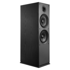 Floorstanding Speaker, 2-Way, Floor-Standing Tower Speaker with 25.4 mm Tweeter, Dual 203.2 mm Woofers, 600W Peak, 50Hz–20kHz Frequency Response, Durable MDF Enclosure, for Home Audio, Single