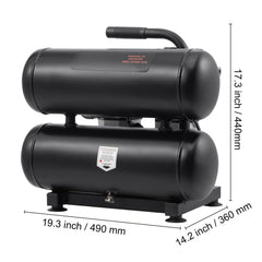 Air Compressor Compact Portable Oil Free Compressor 18L 90 PSI