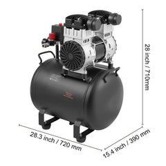 Air Compressor Compact Portable Oil Free Compressor 40L 90 PSI