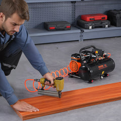Air Compressor Compact Portable Oil Free Compressor 8L 8bar