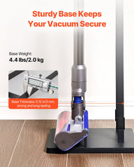 Vacuum Stand, Compatible With Dyson V6 V7 V8 V10 V11 V15, Stable Vacuum Stand Holder with 4 Hooks for Dyson DC30 DC31 DC34 DC35 DC58 DC59 DC62 D74 Cordless Upright Vacuum Cleaners & Accessories