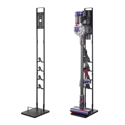 Vacuum Stand, Compatible With Dyson V6 V7 V8 V10 V11 V15, Stable Vacuum Stand Holder with 4 Hooks for Dyson DC30 DC31 DC34 DC35 DC58 DC59 DC62 D74 Cordless Upright Vacuum Cleaners & Accessories