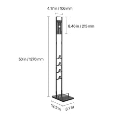 Vacuum Stand, Compatible With Dyson V6 V7 V8 V10 V11 V15, Stable Vacuum Stand Holder with Wheels for Dyson DC30 DC31 DC34 DC35 DC58 DC59 DC62 D74 Cordless Upright Vacuum Cleaners & Accessories