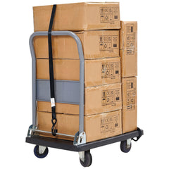 4 Pack Ratchet Tie Down Straps 2200 lbs 1"x15' Heavy Duty for Cargo