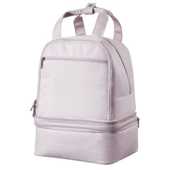 Breast Pump Backpack, Breast Feeding Bag with Ice Pack, Fits for S1/S2, Pumping Accessories & Breastmilk Storage, Portable Pump Carrying Case for Work, Travel and Family Use, Light Pink