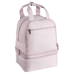 Breast Pump Backpack, Breast Feeding Bag with Ice Pack, Fits for S1/S2, Pumping Accessories & Breastmilk Storage, Portable Pump Carrying Case for Work, Travel and Family Use, Light Pink