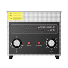 3L Ultrasonic Cleaner with Heater Timer & Basket, Professional Digital Sonic Cavitation Machine, 120W Cleaning Machine for Watch Instruments, Glasses, Coin, Metal Parts, Tool