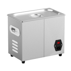3L Ultrasonic Cleaner with Heater Timer & Basket, Professional Digital Sonic Cavitation Machine, 120W Cleaning Machine for Watch Instruments, Glasses, Coin, Metal Parts, Tool
