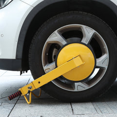 Wheel Lock Clamp, 1 Pack Trailer Wheel Lock, Heavy-Duty Anti Theft Tire Lock, Adjustable Tire Boot Lock Tire Claw, Trailer Wheel Locks for RV Trailers, Cars, Trucks, SUVs