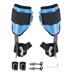 Tree Climbing Spikes, Height-Adjustable Tree Climbing Gear with Straps & Padding Cushion, 159 kg Load Capacity, Heavy Duty Steel Climb Spurs Arborist Equipment for Fruit Picking Hunting