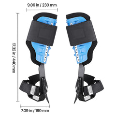 Tree Climbing Spikes, Height-Adjustable Tree Climbing Gear with Straps & Padding Cushion, 159 kg Load Capacity, Heavy Duty Steel Climb Spurs Arborist Equipment for Fruit Picking Hunting