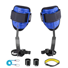 Tree Climbing Spikes Set, Height-Adjustable Tree Climbing Gear with Straps & Waist Harness, 159 kg Load Capacity, Heavy Duty Steel Climb Spurs Arborist Equipment for Fruit Picking Hunting
