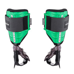 Tree Climbing Spikes Set, Height-Adjustable Tree Climbing Gear with Straps & Spike Protectors, 159 kg Load Capacity, Heavy Duty Steel Climb Spurs Arborist Equipment for Fruit Picking Hunting