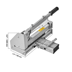 Floor Cutter 330mm, Cuts Vinyl Plank, Laminate, Engineered Hardwood, Siding, 12mm Cutting Depth Effortless And Easy Cutting, Vinyl Plank Cutter for LVP, WPC, SPC, LVT, VCT, PVC, and More
