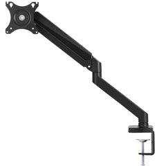 Single Monitor Mount, Supports 13"-32", 330-813 mm Screen, Fully Adjustable Gas Spring Monitor Arm, Hold up to 9.1 kg, Computer Monitor Stand Holder with C-Clamp/Grommet Mounting Base, VESA Mount Bracket