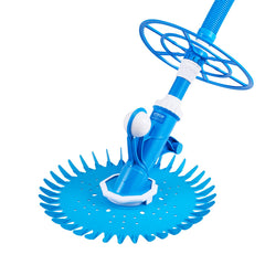 Suction Pool Cleaner, Automatic Pool Vacuum Cleaner, Suction Side Automatic Pool Cleaner, Suction Vacuum Pool Sweeper with 12 Hoses, for In-ground and Above-ground Pool Up to 609.6 x 1066.8 cm