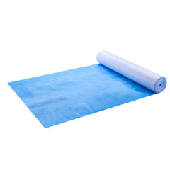 Carpet Protection Film, 40" x 84' Floor and Surface Shield, Easy to Cut Simple Installation, Fiber Fabric Car Mat Protection Film Roll for Construction & Renovation,Blue