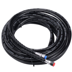150HP Hydraulic Outboard Steering Kit Boat Marine System, Built-in Two-Way Lock Cylinder, 150HP Pump and High-Strength Nylon Hose for Single Station, Single-Engine use